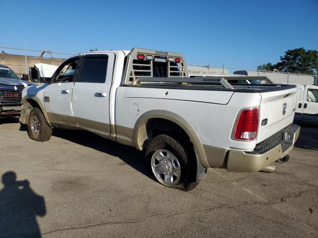 3C6UR5GL3DG590773 - 2013 RAM 2500 LONGHORN WHITE photo 2