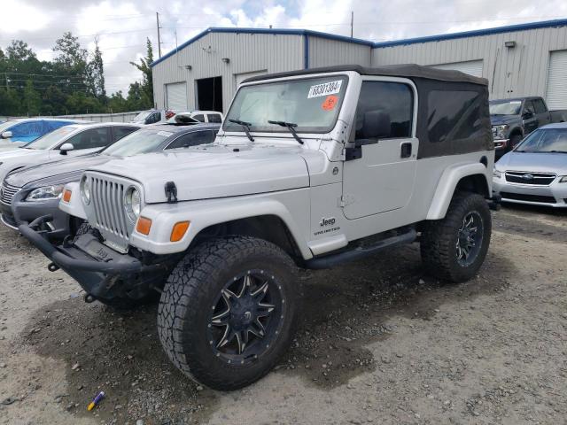 1J4FA44S66P772359 - 2006 JEEP WRANGLER / UNLIMITED SILVER photo 1