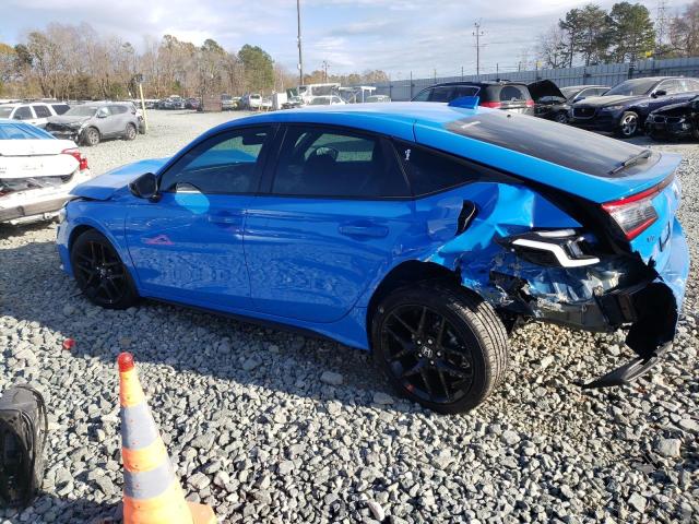 19XFL2H88NE021409 - 2022 HONDA CIVIC SPORT BLUE photo 2