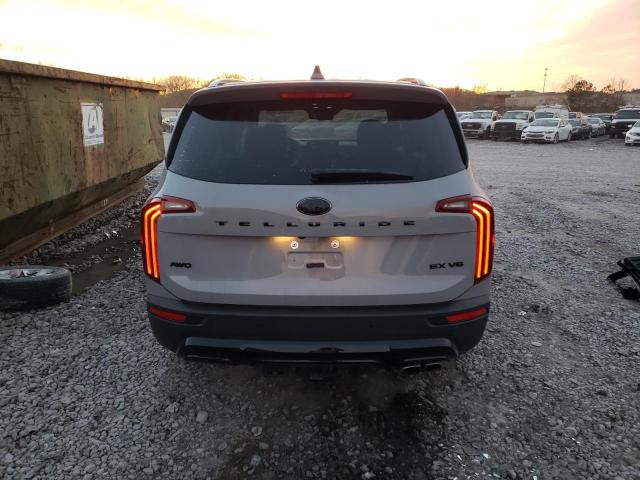 5XYP3DHC5MG181446 - 2021 KIA TELLURIDE EX GRAY photo 6