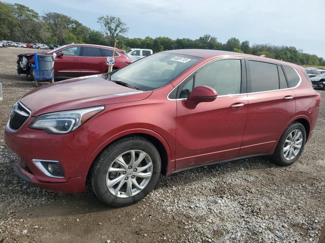 LRBFXBSA5KD017488 - 2019 BUICK ENVISION PREFERRED RED photo 1