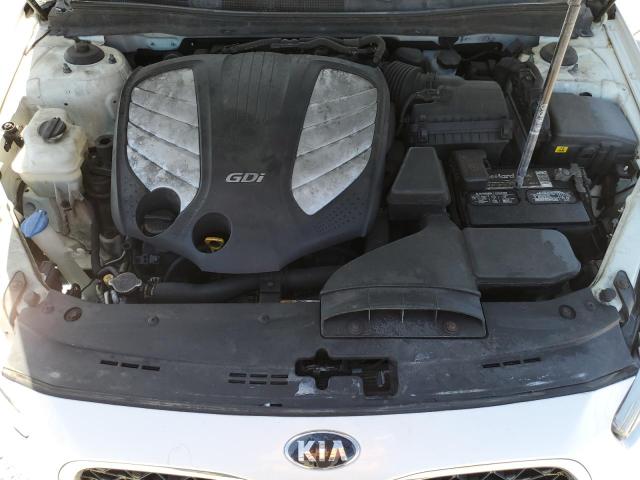 KNALN4D72F5171371 - 2015 KIA CADENZA PREMIUM WHITE photo 11