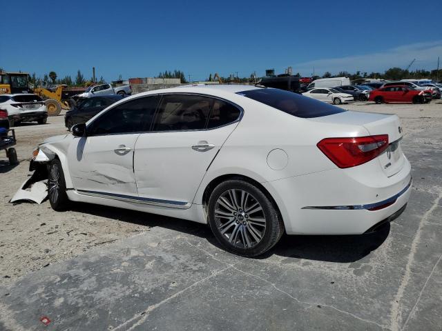 KNALN4D72F5171371 - 2015 KIA CADENZA PREMIUM WHITE photo 2