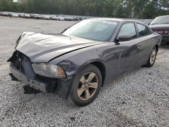 2C3CDXBG1EH245398 - 2014 DODGE CHARGER SE GRAY photo 1