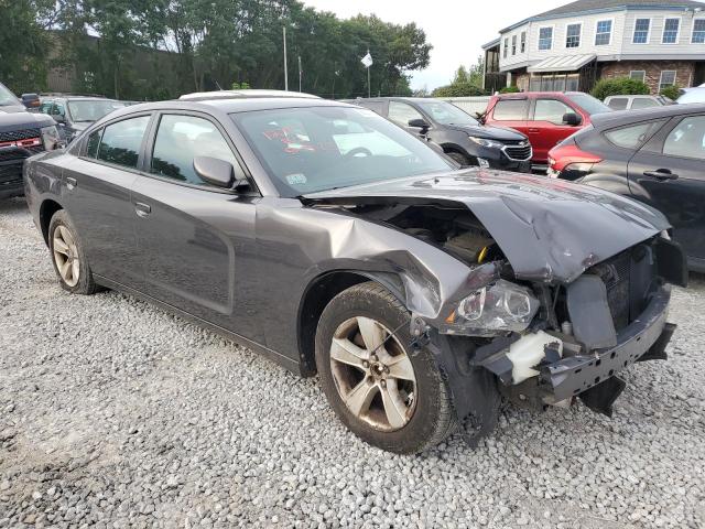 2C3CDXBG1EH245398 - 2014 DODGE CHARGER SE GRAY photo 4