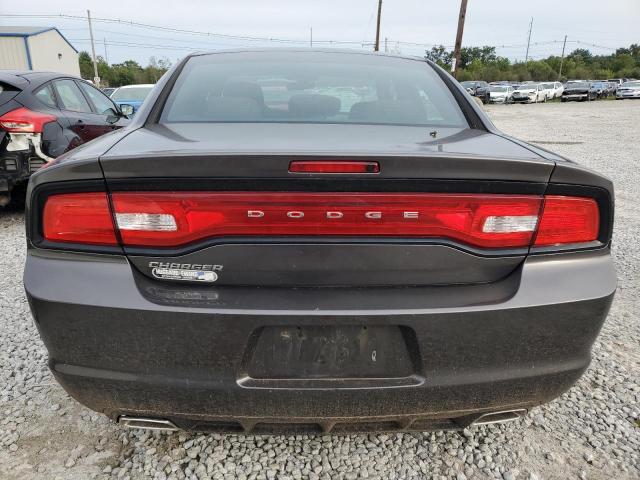 2C3CDXBG1EH245398 - 2014 DODGE CHARGER SE GRAY photo 6