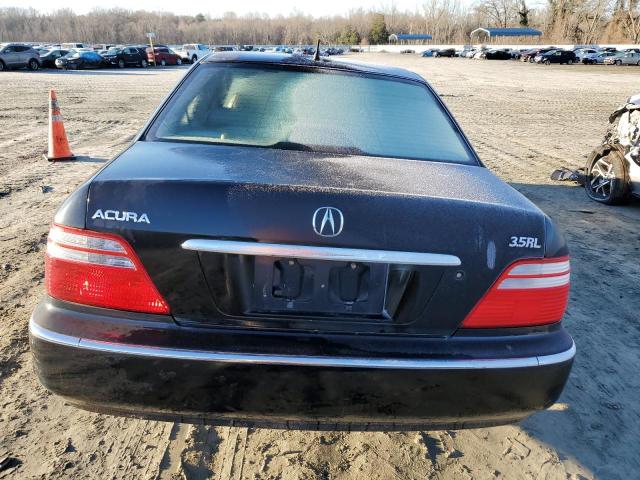 JH4KA96513C001706 - 2003 ACURA 3.5RL BLACK photo 6