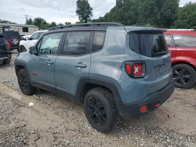 ZACCJBCB1JPH13861 - 2018 JEEP RENEGADE TRAILHAWK GRAY photo 2