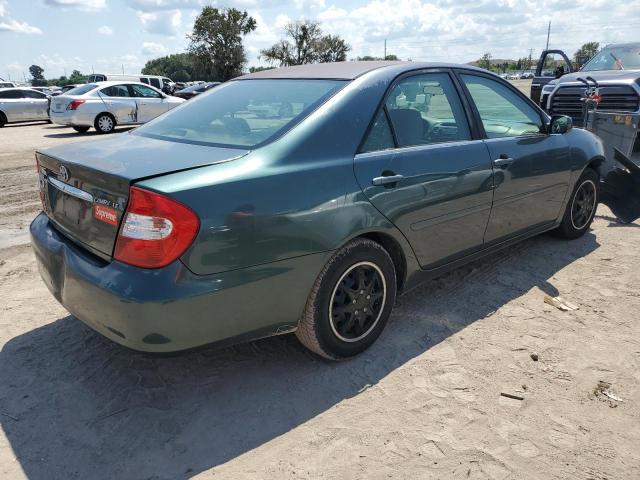 4T1BE32K52U627732 - 2002 TOYOTA CAMRY A LE GREEN photo 3