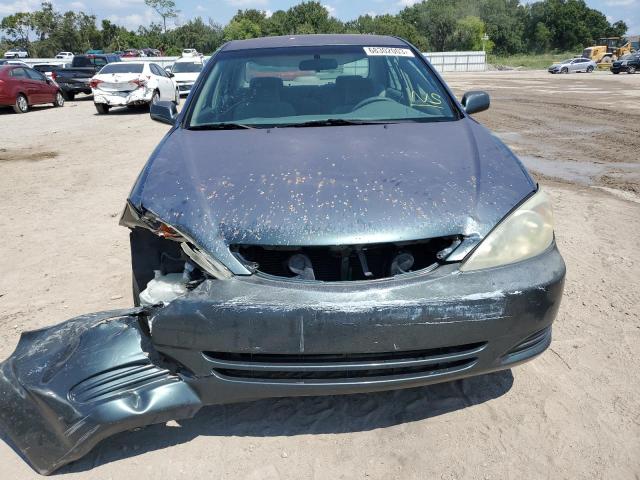 4T1BE32K52U627732 - 2002 TOYOTA CAMRY A LE GREEN photo 5