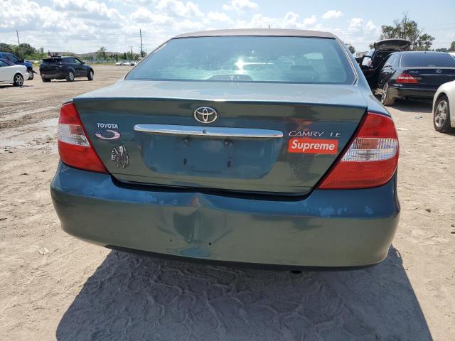 4T1BE32K52U627732 - 2002 TOYOTA CAMRY A LE GREEN photo 6