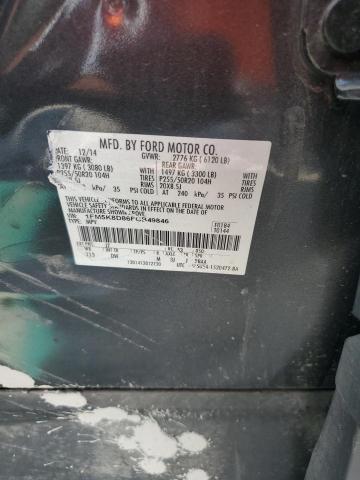 1FM5K8D86FGB49846 - 2015 FORD EXPLORER XLT CHARCOAL photo 13