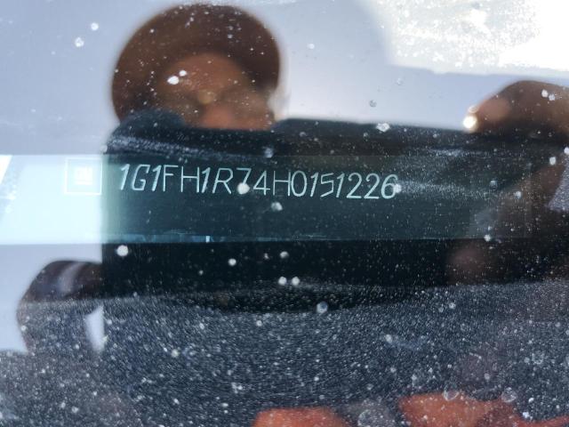 1G1FH1R74H0151226 - 2017 CHEVROLET CAMARO SS Gris photo 13