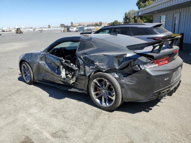 1G1FH1R74H0151226 - 2017 CHEVROLET CAMARO SS Gris photo 2