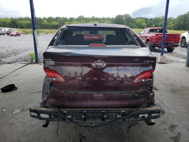 4T1BK36B49U347944 - 2009 TOYOTA AVALON XL ბურგუნდია ფოტო 6