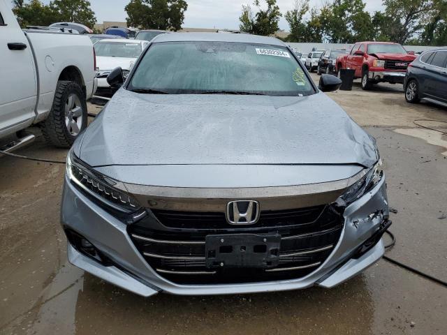 1HGCV1F30NA114119 - 2022 HONDA ACCORD SPORT GRAY photo 5