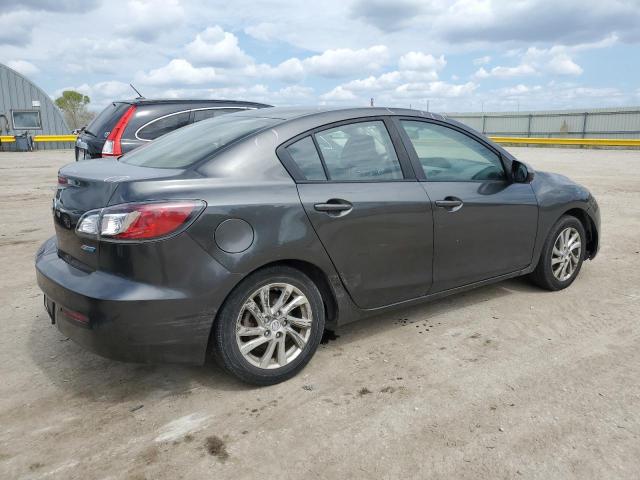 JM1BL1V73C1601171 - 2012 MAZDA 3 I GRAY photo 3