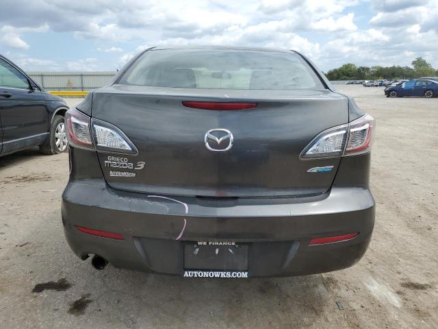 JM1BL1V73C1601171 - 2012 MAZDA 3 I GRAY photo 6