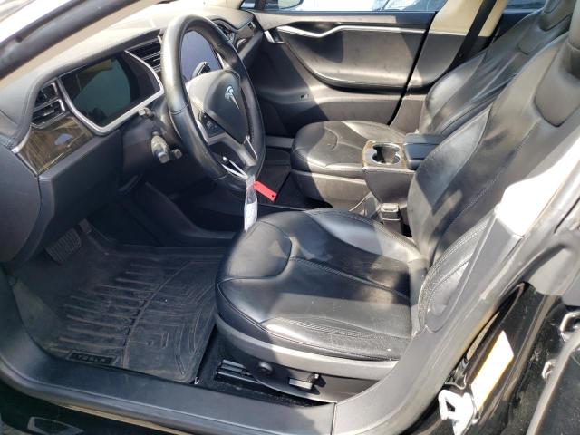 5YJSA1CN9DFP09942 - 2013 TESLA MODEL S შავი ფოტო 7
