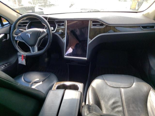5YJSA1CN9DFP09942 - 2013 TESLA MODEL S შავი ფოტო 8