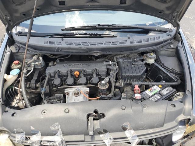 2HGFA16509H330943 - 2009 HONDA CIVIC LX GRAY photo 11