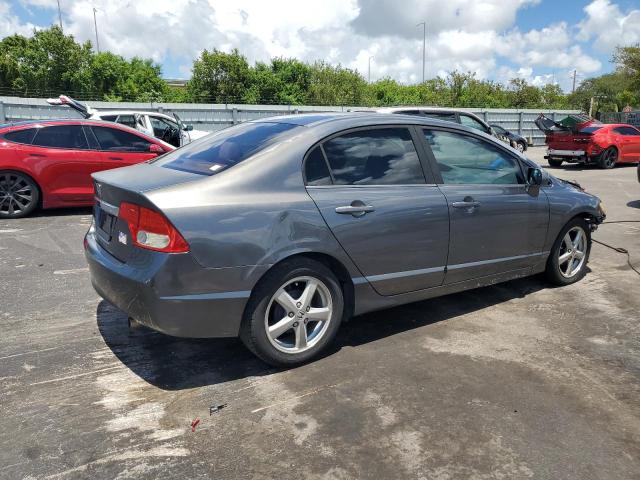 2HGFA16509H330943 - 2009 HONDA CIVIC LX GRAY photo 3