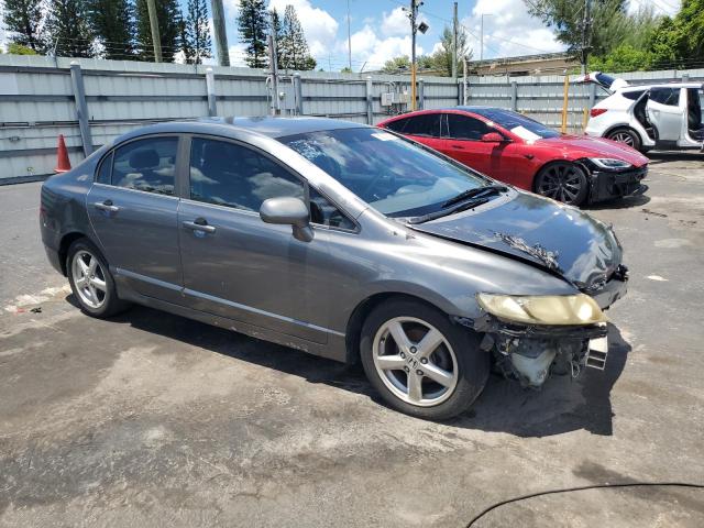 2HGFA16509H330943 - 2009 HONDA CIVIC LX GRAY photo 4
