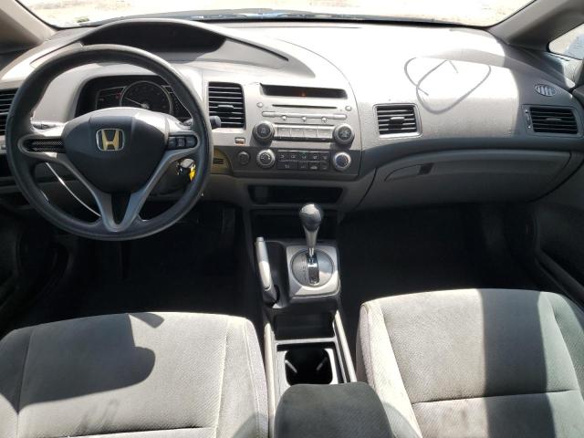 2HGFA16509H330943 - 2009 HONDA CIVIC LX GRAY photo 8