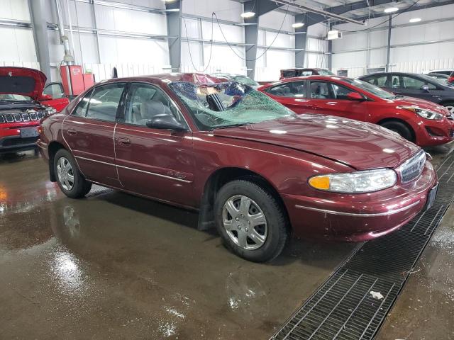 2G4WS52J221116620 - 2002 BUICK CENTURY CUSTOM MAROON photo 4