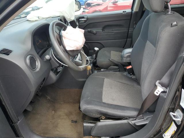 1C4NJCBBXED536313 - 2014 JEEP COMPASS SPORT BLACK photo 7