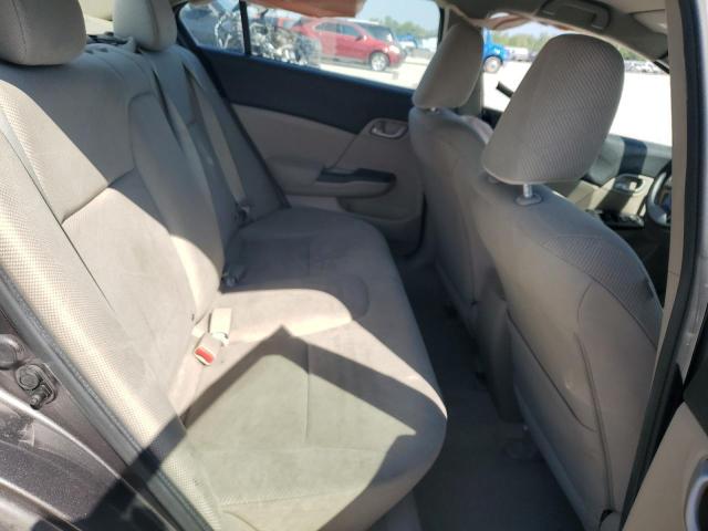 19XFB2F58CE063474 - 2012 HONDA CIVIC LX GRAY photo 10