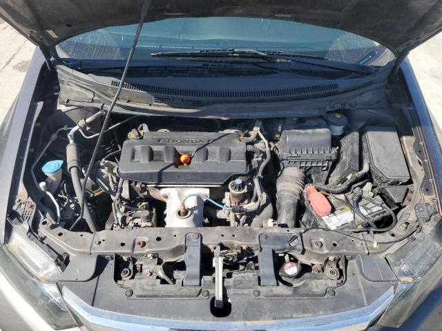 19XFB2F58CE063474 - 2012 HONDA CIVIC LX GRAY photo 11