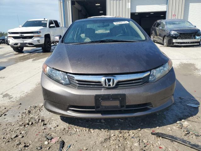 19XFB2F58CE063474 - 2012 HONDA CIVIC LX GRAY photo 5
