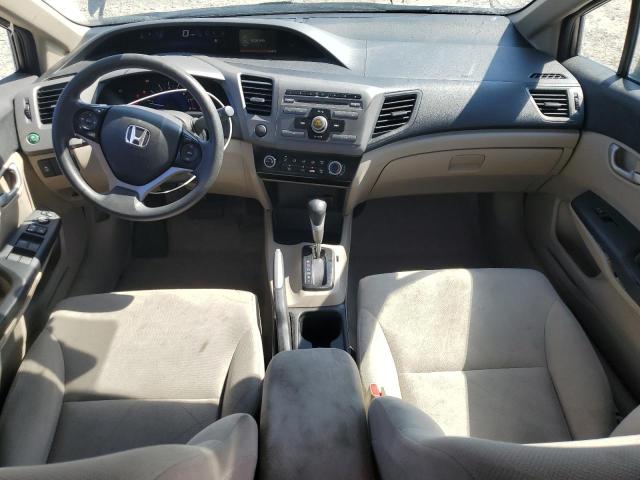 19XFB2F58CE063474 - 2012 HONDA CIVIC LX GRAY photo 8