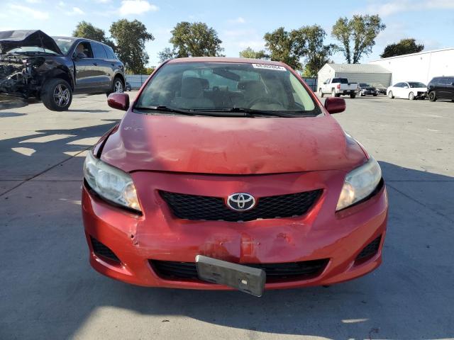 2T1BU4EE6AC525595 - 2010 TOYOTA COROLLA BASE RED photo 5