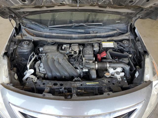 3N1CN7AP8KL863382 - 2019 NISSAN VERSA S GRAY photo 11