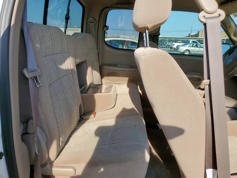 5TBRT34194S448977 - 2004 TOYOTA TUNDRA ACCESS CAB SR5 WHITE photo 10