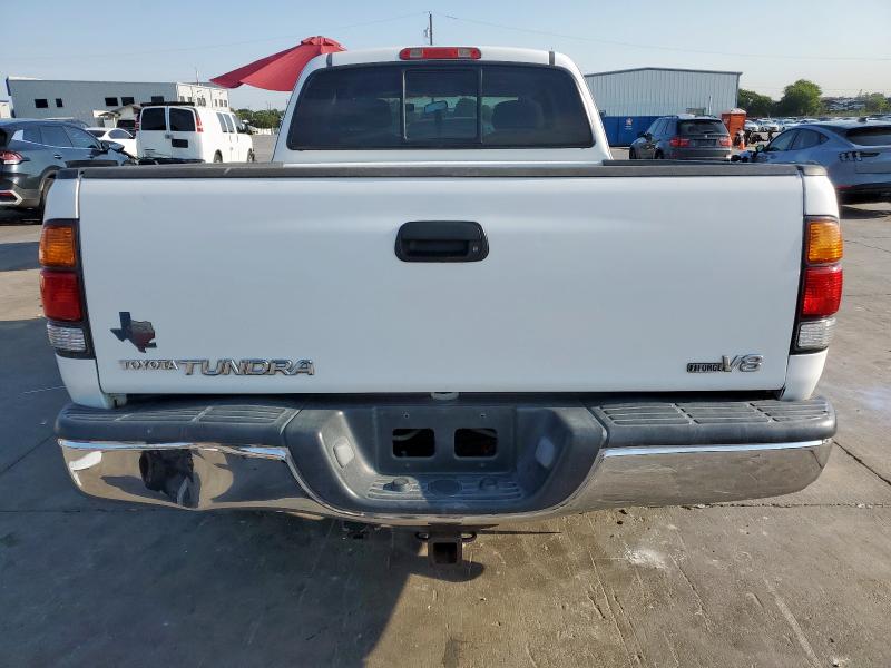 5TBRT34194S448977 - 2004 TOYOTA TUNDRA ACCESS CAB SR5 WHITE photo 6