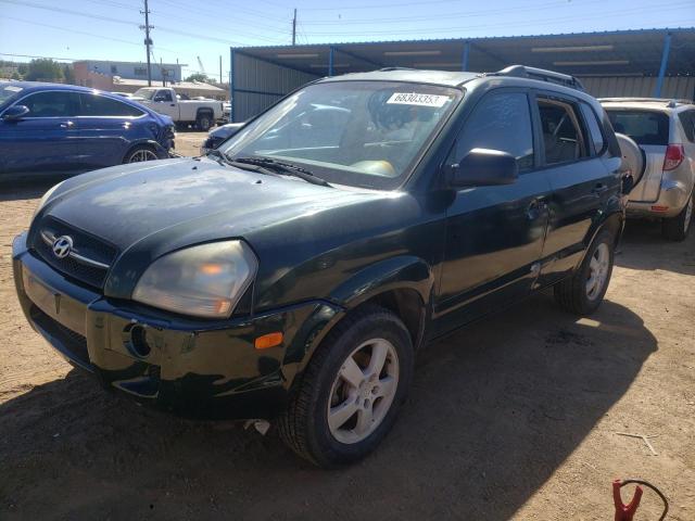 KM8JM12B36U362463 - 2006 HYUNDAI TUCSON GL BLACK photo 1