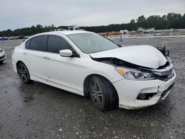 1HGCR2F55HA051874 - 2017 HONDA ACCORD SPORT 白色 照片 4