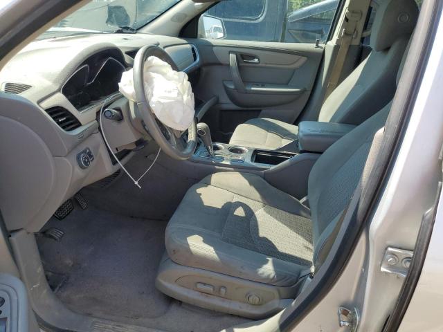 1GNKRGKD4HJ201310 - 2017 CHEVROLET TRAVERSE LT SILVER photo 7