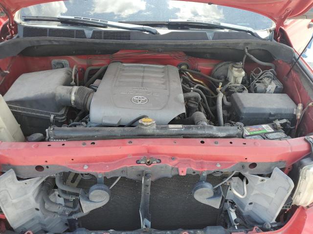 5TFUW5F17AX157952 - 2010 TOYOTA TUNDRA DOUBLE CAB SR5 RED photo 11