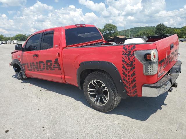 5TFUW5F17AX157952 - 2010 TOYOTA TUNDRA DOUBLE CAB SR5 RED photo 2
