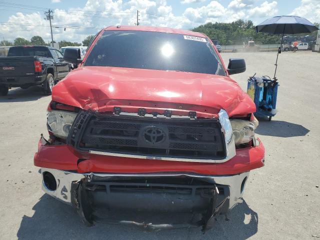 5TFUW5F17AX157952 - 2010 TOYOTA TUNDRA DOUBLE CAB SR5 RED photo 5