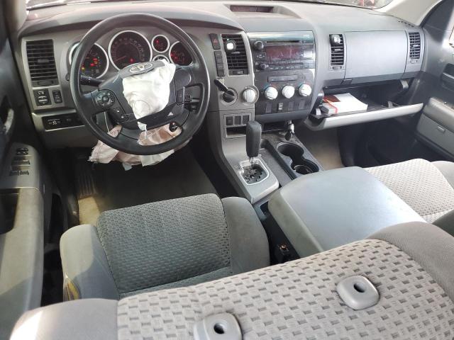 5TFUW5F17AX157952 - 2010 TOYOTA TUNDRA DOUBLE CAB SR5 RED photo 8