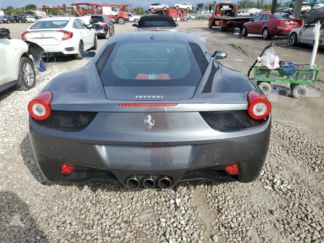 ZFF67NFA4A0174854 - 2010 FERRARI 458 ITALIA GRAY photo 6