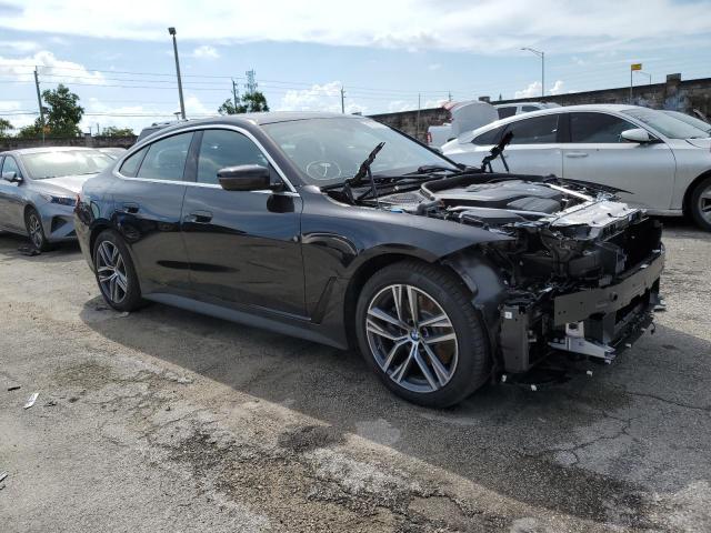WBA63AV02RFR56751 - 2024 BMW 430I GRAN COUPE BLACK photo 4
