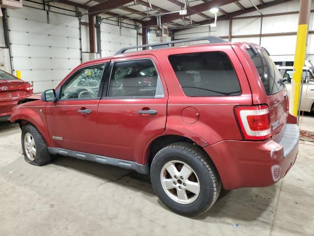 1FMCU93198KA87676 - 2008 FORD ESCAPE XLT RED photo 2