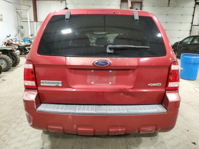 1FMCU93198KA87676 - 2008 FORD ESCAPE XLT RED photo 6