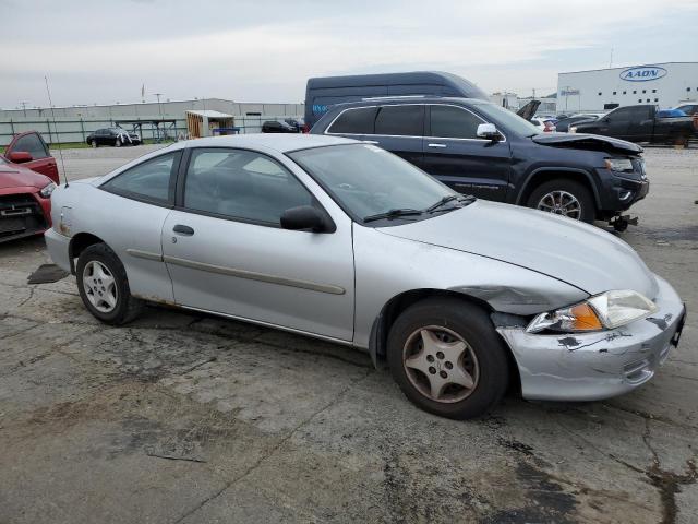 1G1JC124827204923 - 2002 CHEVROLET CAVALIER SILVER photo 4